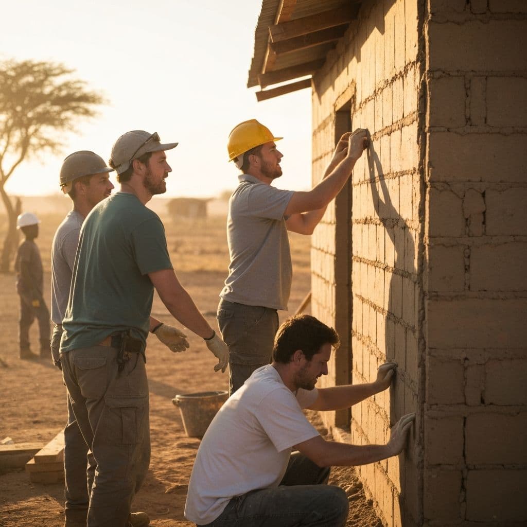 Mission trip - men serving communities together