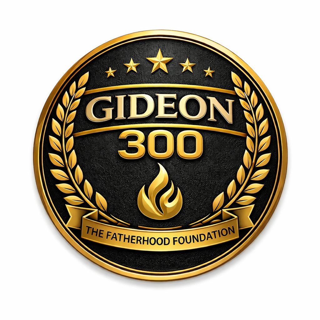 Gideon 300 Badge - The Fatherhood Foundation