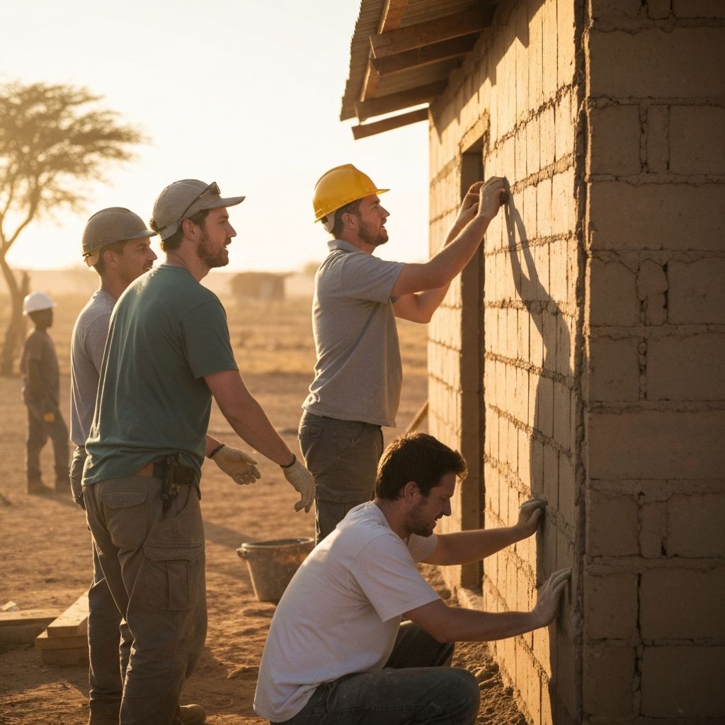 Mission trip - men serving communities together